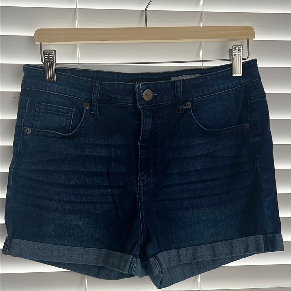 Aeropostale Blue Jean Shorts Classic Cuffed Hem